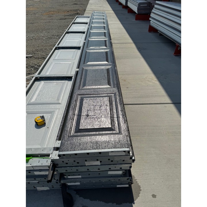 20x10 Macc Black Un-insulated Short Raised Panel