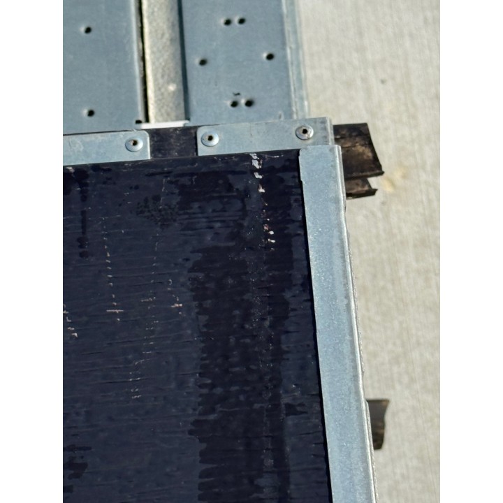 20x10 Macc Black Un-insulated Short Raised Panel