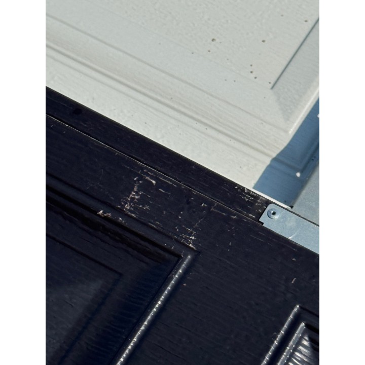 20x10 Macc Black Un-insulated Short Raised Panel
