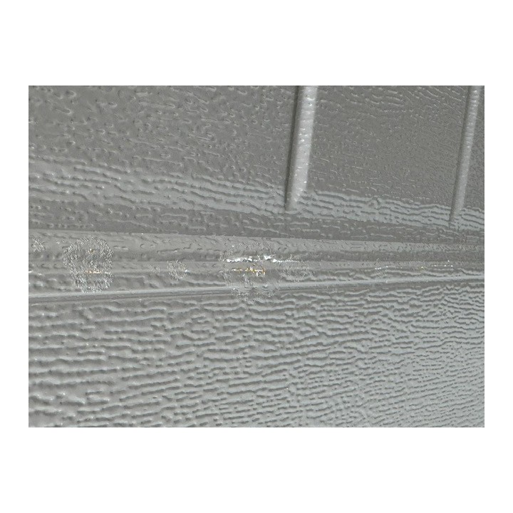 14x7 Amarr TerraTone Un-insulated Long Raised Panel With Glass
