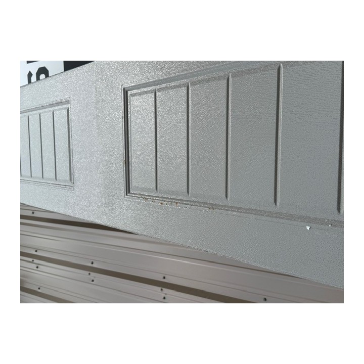 14x7 Amarr TerraTone Un-insulated Long Raised Panel With Glass
