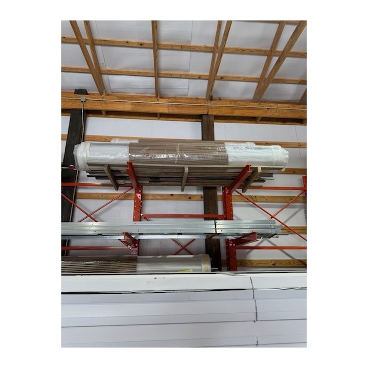 9X8 Asta-Drum Door White un-Insulated No Glass