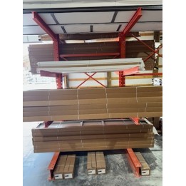 10X7 Amarr Almond Insulated Short Raised Panel No Glass