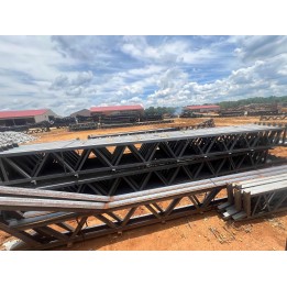 20' SIDE SHED TRUSS 2/12, NO KNEE BRACE, 18" OVERHANG