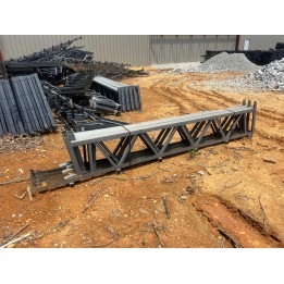 12' SIDE SHED 2/12 NO KB, 18" OVERHANG 8X8