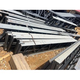 10' CENTER BAR JOIST, NO KNEE BRACE, 6X6 POST, NO OVERHANG