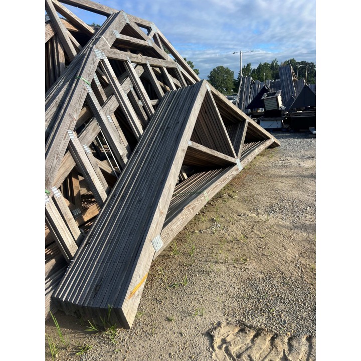 20' flats 6/12, 2x6 cords, 18" overhang PACK #16