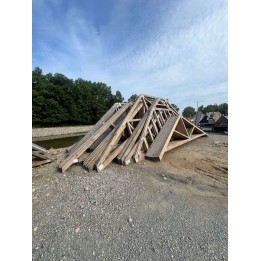 30' scissors 6/12, 2x6 cords, no overhang PACK #1